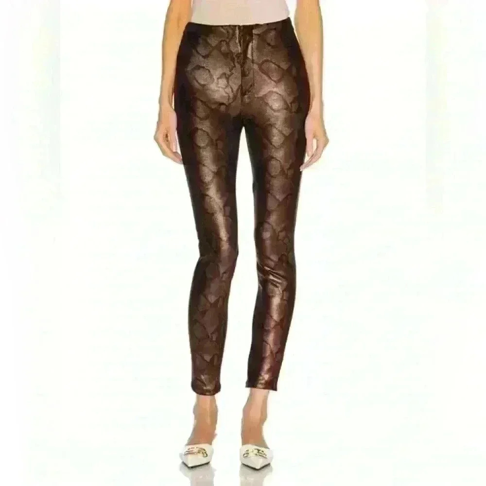 NWT MOTHER High Waisted Seamless Looker Ankle - Picture 2 of 9